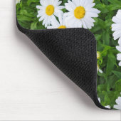 White Summer Daisy Garden Muismat (Hoek)