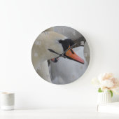 White Swan Acrylic Wall klok (Huis)