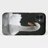 White Swan iPhone Case (Achterkant (horizontaal))