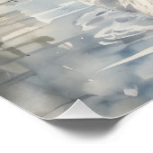 White Swan no 16 Poster brillant (Coin)