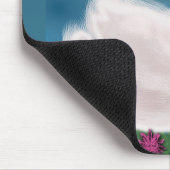 White Swan Painting Mousepad Muismat (Hoek)