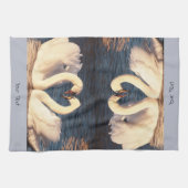 White Swans Kitchen Towel Theedoek (Horizontaal)