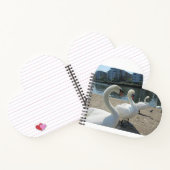 White Swans Spiral Notitieboek (Binnen)