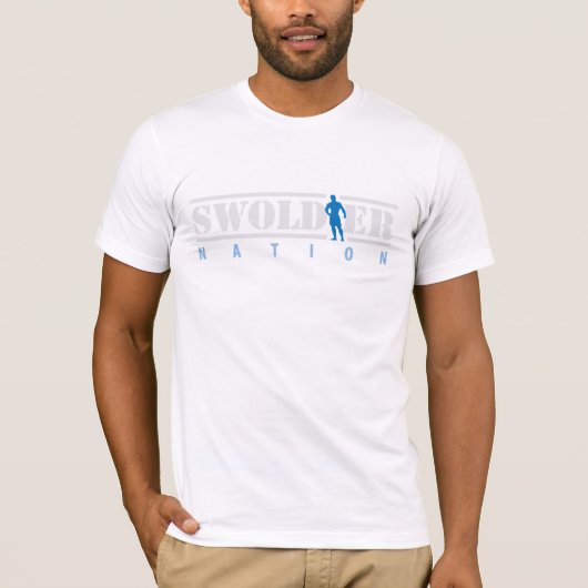 White Swoldier Nation T-Shirt (Voorkant)
