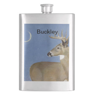 White Tail Buck Flacon