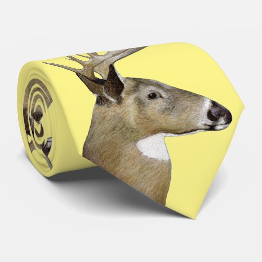 White Tail Buck Stropdas (Opgerold)