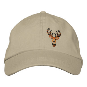 White Tail Deer Buck Embroidery Pet