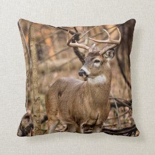 White Tail Deer Buck Kussen
