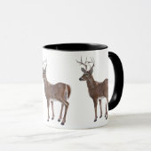 White Tail Deer Buck Mok (Voorkant rechts)