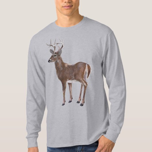 White Tail Deer Buck T-shirt (Voorkant)