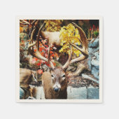 White Tail Deer Servet (Voorkant)