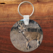 White Tail Deer Sleutelhanger (Voorkant)