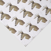 White Tail Deer Tissuepapier (Detail)