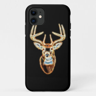 White Tail Head Energy Spirit iPhone 11 Hoesje