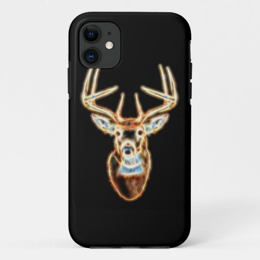 White Tail Head Energy Spirit Case-Mate iPhone Case (Achterkant)