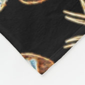 White Tail Head Energy Spirit Fleece Deken (Hoek)