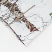 White-Tailed Deer Fleece Blanket Deken (Hoek)