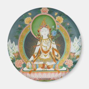 White Tara Magnet Magneet