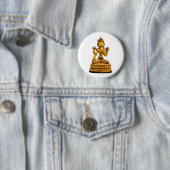 White Tara Ronde Button 5,7 Cm (In situ)