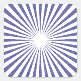 White Target - Vierkante Sticker