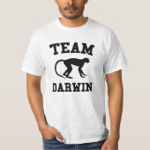 White Team Darwin T-Shirt (Voorkant)