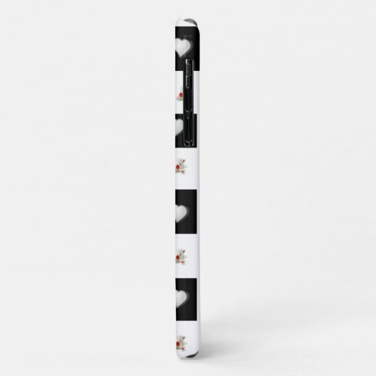 White Teddy Bear Iphone Case (Achterkant/links)