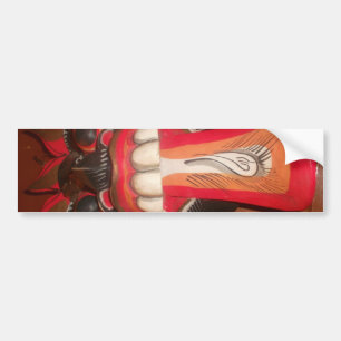 White Teeth Hakuna Matata schattig Product aanpass Bumpersticker