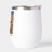 White Thermal Wine Tumber Vraag het maar aan Nana (Links)