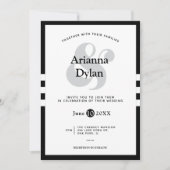 White Tie Affair Bruiloft Kaart