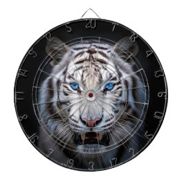 White Tiger Blue Eyes Dartbord