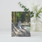 White Tiger Briefkaart (Staand voorkant)