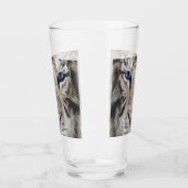 White Tiger Head  Glas (Links)