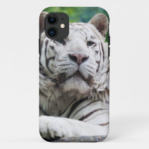 White Tiger iPhone case