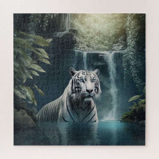 White Tiger Legpuzzel (Verticaal)