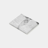 White 🐅 Tiger Post-it® Notes (Schuin)