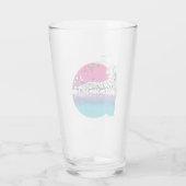 White Tiger Sunset Glas (Achterkant)