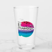 White Tiger Sunset Glas (Voorkant)