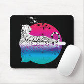 White Tiger Sunset Muismat (Met muis)