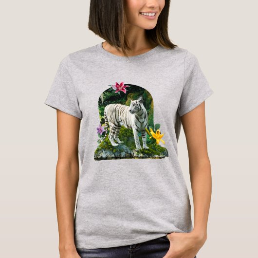 White Tiger T-Shirt (Voorkant)