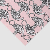 White Tiger-weefselpapier Tissuepapier (Detail)