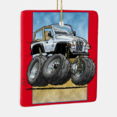 White_TJ Keramisch Ornament (Rechts)