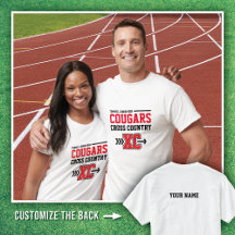 White Tomball Jr. High Cougars Cross Country
