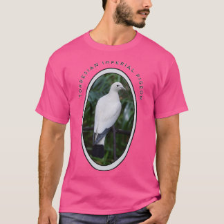 White Torresian Imperial Pigeon Twitcher Gift 1 T-shirt