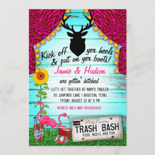 White Trash Bash Kaart