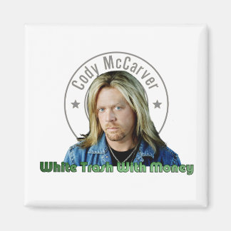 White Trash met Money Magent Magneet