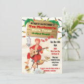 White Trash Noël Bash Invitations (Debout devant)