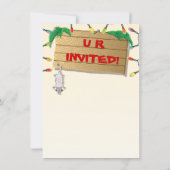 White Trash Noël Bash Invitations (Dos)