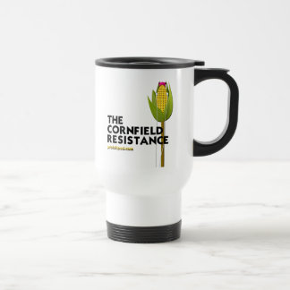 White Travel Mug - The Cornfield Resistance Reisbeker