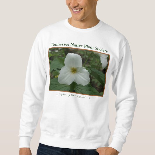 White Trillium Tshirt (Voorkant)