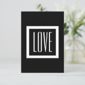 White Trim Love RSVP Wedding V77A (Staand voorkant)